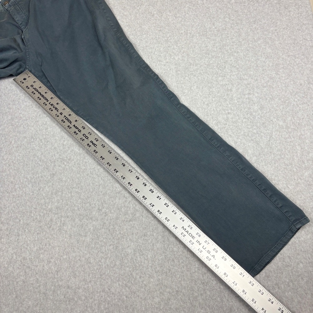 Peter Millar Ultimate Sateen 5 Pocket Pants Mens 40 Grey Straight Leg Stretch - Picture 6 of 10